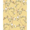 Sanders & Sanders Tapete Blumen Gelb und Grün 53 cm x 10 m