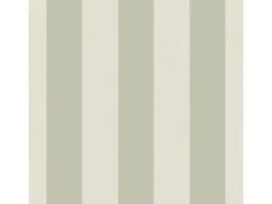 Sanders & Sanders Tapete Streifen Grün und Beige 53 cm x 10.05 m
