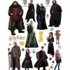Sanders & Sanders Wandtattoo Harry Potter Grau 85 x 65 cm 601357