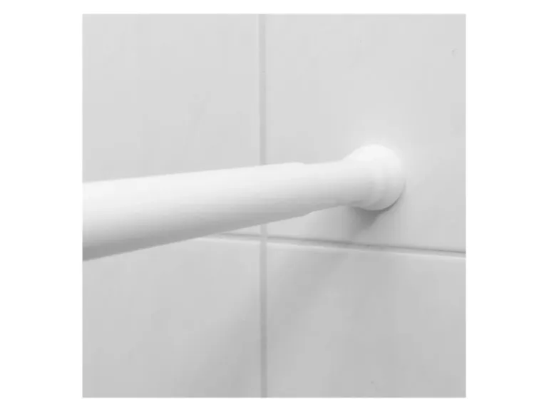 Sanilo Duschvorhangstange Weiß 90-170cm