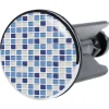 Sanilo Waschbeckenstöpsel Mosaik Blau