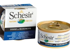 Schesir Katzen-Nassfutter Cat Jelly Thunfisch mit kleinen Sardellen 85 g
