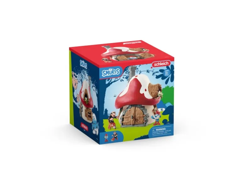 Schleich Schlumpfhaus mit 2 Figuren