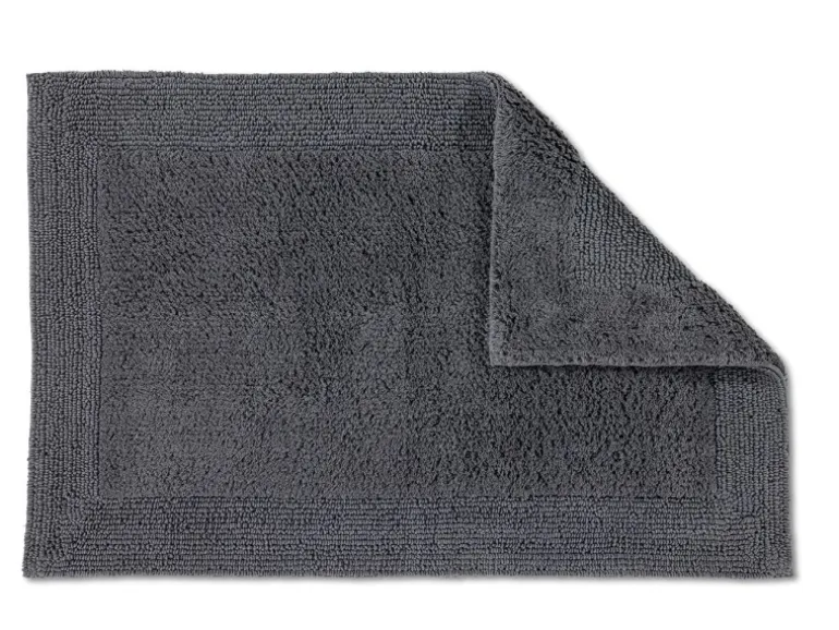 Schöner Wohnen Badteppich Bahamas 67 cm x 110 cm Bordüre Anthrazit