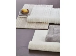 Schöner Wohnen Badteppich Bahamas 67 cm x 110 cm Bordüre Hellgrau