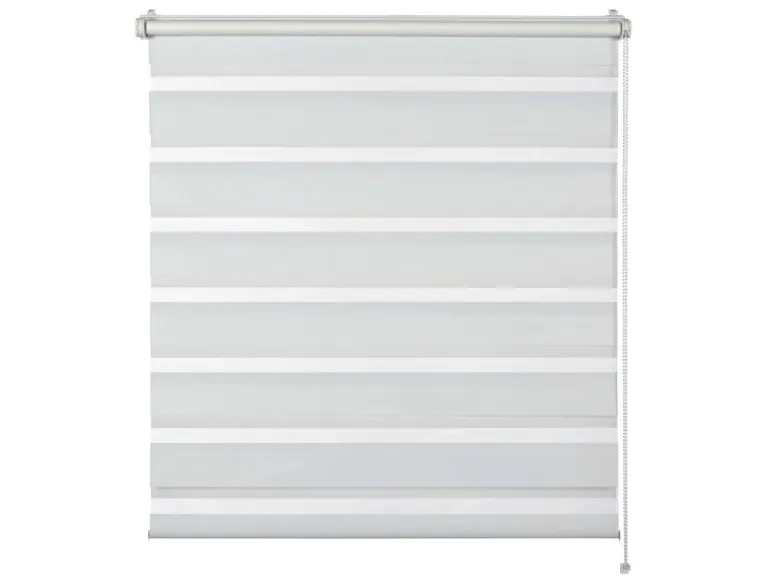 Schöner Wohnen Doppelrollo Tilda 80 cm x 210 cm Weiß