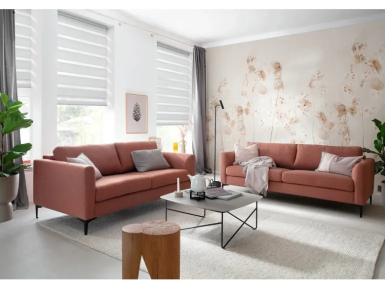 Schöner Wohnen Doppelrollo Tilda 80 cm x 210 cm Weiß