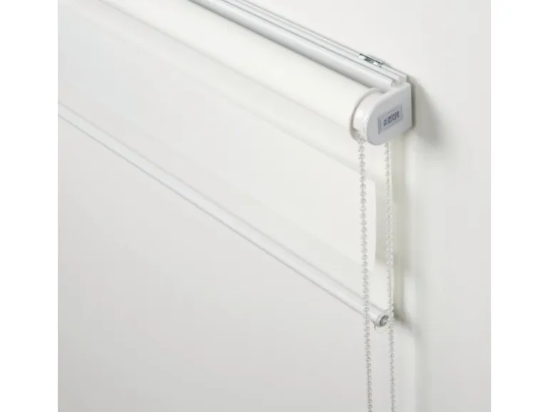 Schöner Wohnen Doppelrollo Tilda 80 cm x 210 cm Weiß