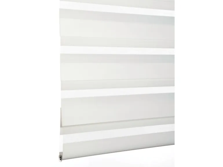 Schöner Wohnen Doppelrollo Tilda 80 cm x 210 cm Weiß