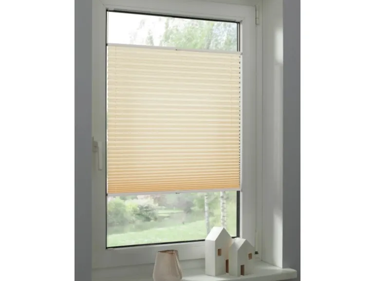 Schöner Wohnen Plissee Milla 80 cm x 130 cm Beige