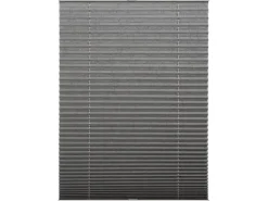 Schöner Wohnen Plissee Milla 80 cm x 130 cm Grau