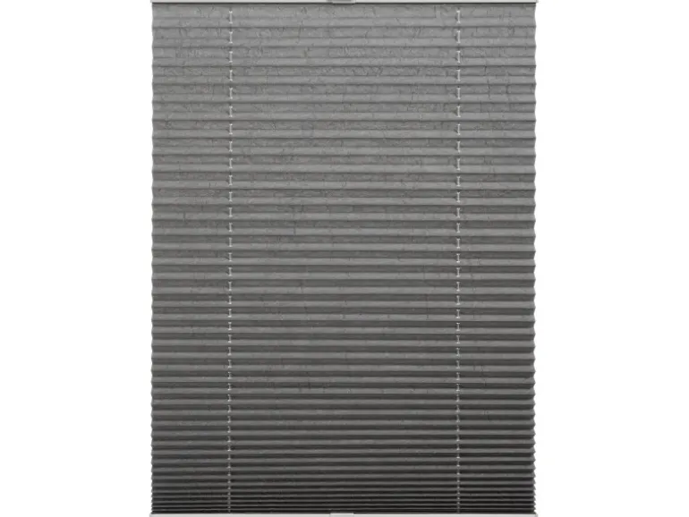 Schöner Wohnen Plissee Milla 80 cm x 130 cm Grau