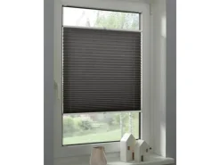 Schöner Wohnen Plissee Milla 80 cm x 130 cm Anthrazit
