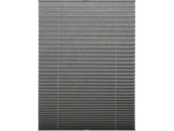 Schöner Wohnen Plissee Milla 90 cm x 130 cm Grau