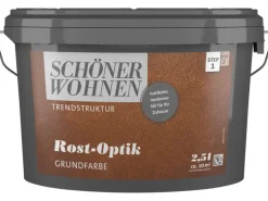 Schöner Wohnen Rost-Optik Grundfarbe Rost 2,5 l