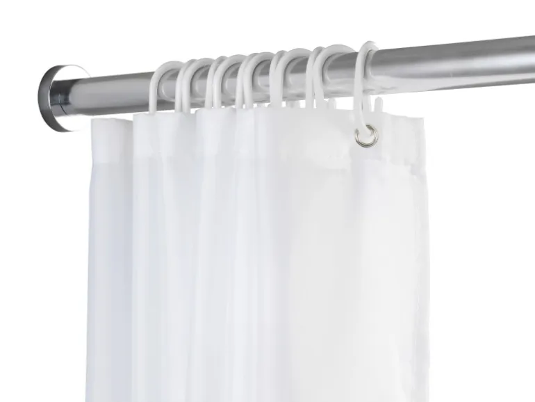 Schöner Wohnen Teleskop-Duschvorhangstange Obleon 110 - 185 cm Chrom
