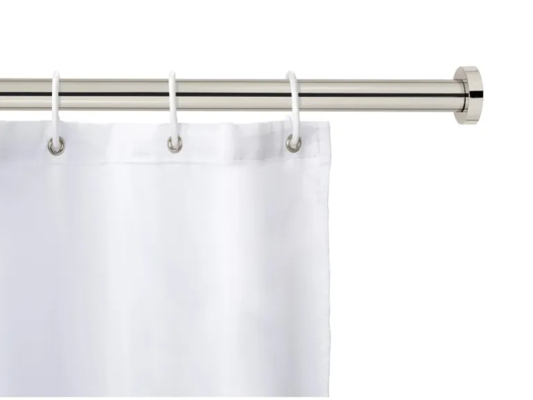 Schöner Wohnen Teleskop-Duschvorhangstange Obleon 110 - 185 cm Chrom