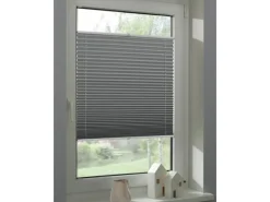 Schöner Wohnen Thermo-Plissee Ella 120 cm x 130 cm Grau