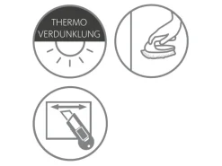 Schöner Wohnen Thermo-Rollo Martha 90 cm x 150 cm Beige