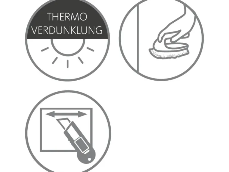 Schöner Wohnen Thermo-Rollo Martha 90 cm x 150 cm Grün