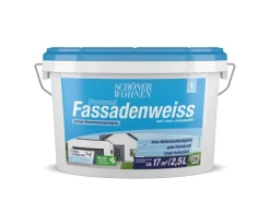Schöner Wohnen Universal Fassadenweiss Weiß Matt 25 l