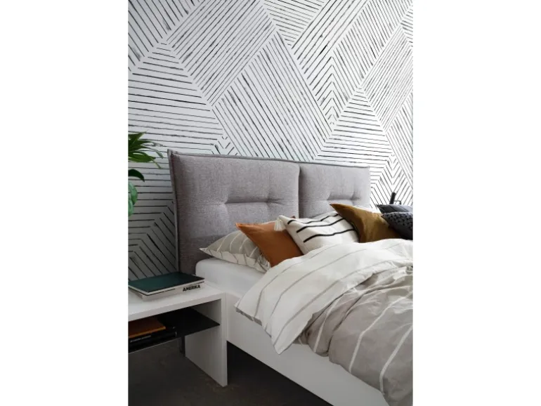 Schöner Wohnen Vliestapete New Delight Streifen Schwarz-Weiß 270 x 212 cm FSC®