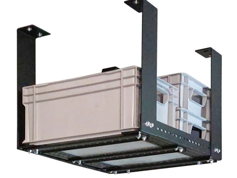 Schulte Deckenregal 1er 60,5 cm x 43,5 cm x 37,5 cm Schwarz
