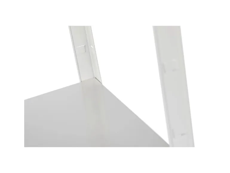 Schulte Steck-Anbauregal 250 cm x 100 cm x 50 cm Weiß