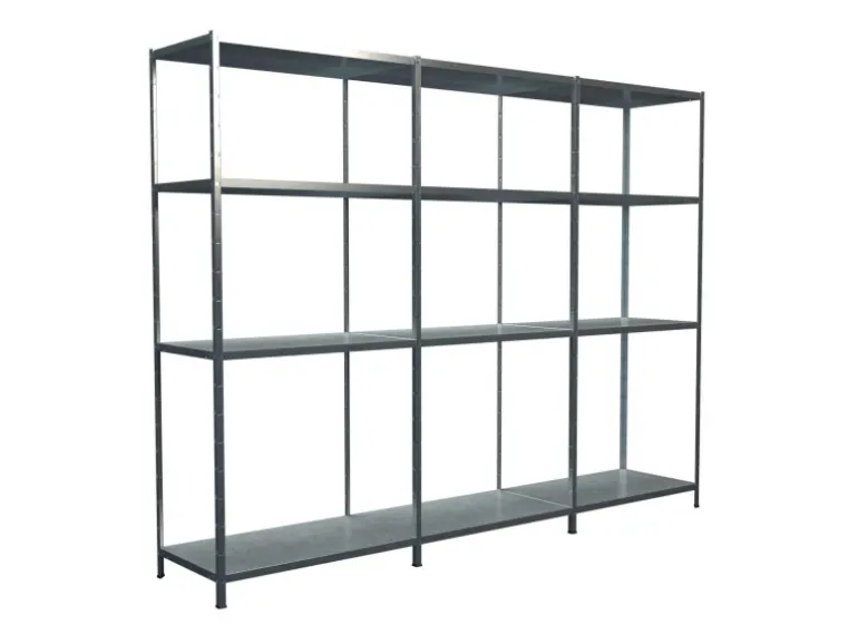 Schulte Steck-Grund- und 2 x Anbauregale 180 cm x 300 cm x 50 cm Verzinkt