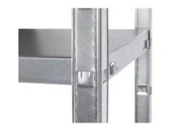Schulte Steck-Grund- und 3 x Anbauregale 200 cm x 400 cm x 50 cm Verzinkt