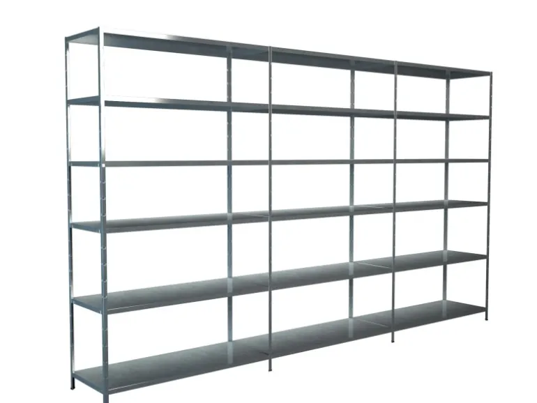 Schulte Steck-Grund-/Anbauregale 230 cm x 360 cm x 50 cm Verzinkt