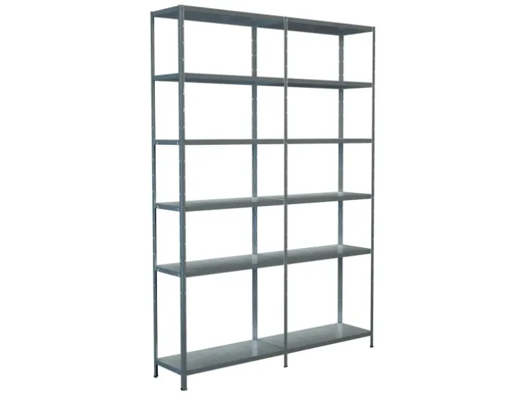 Schulte Steck-Grund-/Anbauregal 230 cm x 160 cm x 35 cm Verzinkt