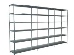 Schulte Steck-Grund-/Anbauregale 230 cm x 320 cm x 35 cm Verzinkt