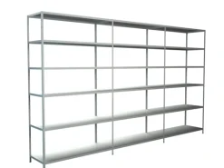Schulte Steck-Grund-/Anbauregale 230 cm x 340 cm x 50 cm Weiß