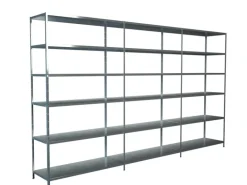 Schulte Steck-Grund-/Anbauregale 230 cm x 300 cm x 35 cm verzinkt