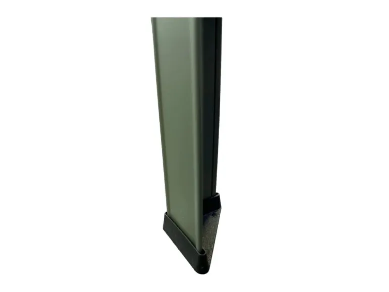 Schulte Steck-Grundregal 180 cm x 100 cm x 40 cm Graugrün