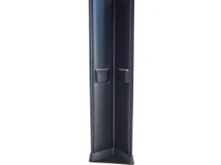 Schulte Steck-Grundregal 190 cm x 100 cm x 40 cm Schwarz
