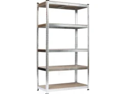 Schulte Steck-Schwerlastregal L 180 cm x 120 cm x 40 cm Verzinkt