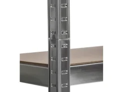 Schulte Stecksystem-Schwerlastregal M 180 cm x 90 cm x 45 cm Verzinkt