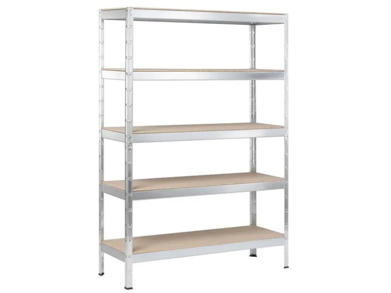 Schulte Stecksystem-Schwerlastregal L 180 cm x 130 cm x 45 cm Verzinkt