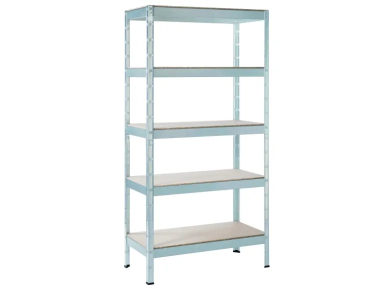 Schulte Stecksystem-Schwerlastregal S 180 cm x 90 cm x 40 cm Verzinkt