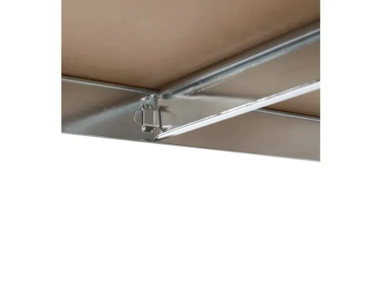 Schulte Stecksystem-Schwerlastregal S 180 cm x 90 cm x 40 cm Verzinkt