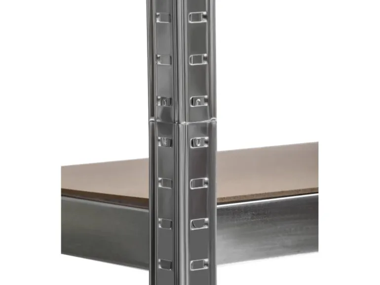Schulte Stecksystem-Schwerlastregal S 180 cm x 90 cm x 40 cm Verzinkt