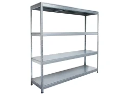 Schulte Steck-Weitspann/Schwerlast-Grundregal 180 cm x 143 cm x 50 cm Verzinkt