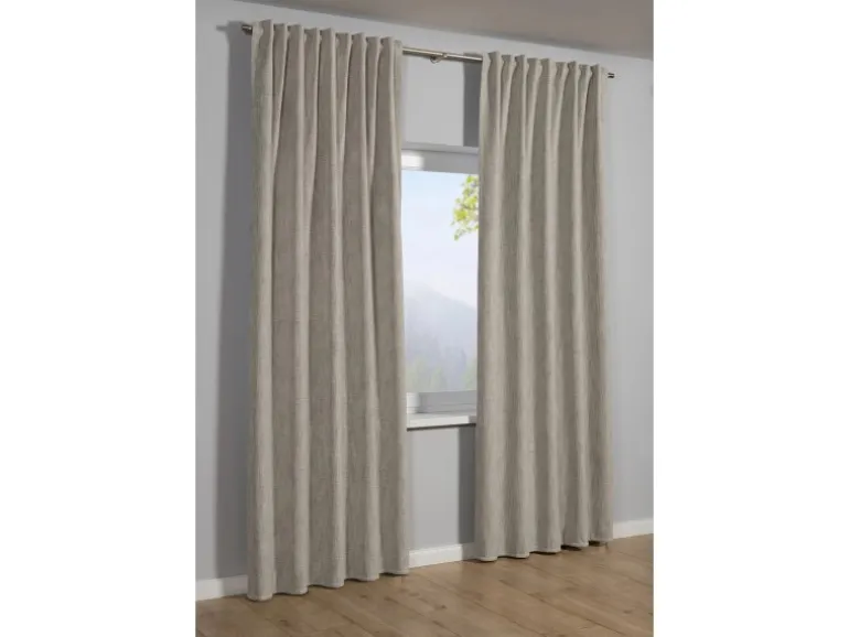 Sehlbach Fertigschal Multiband Blackout Struktur 130 cm x 245 cm Beige