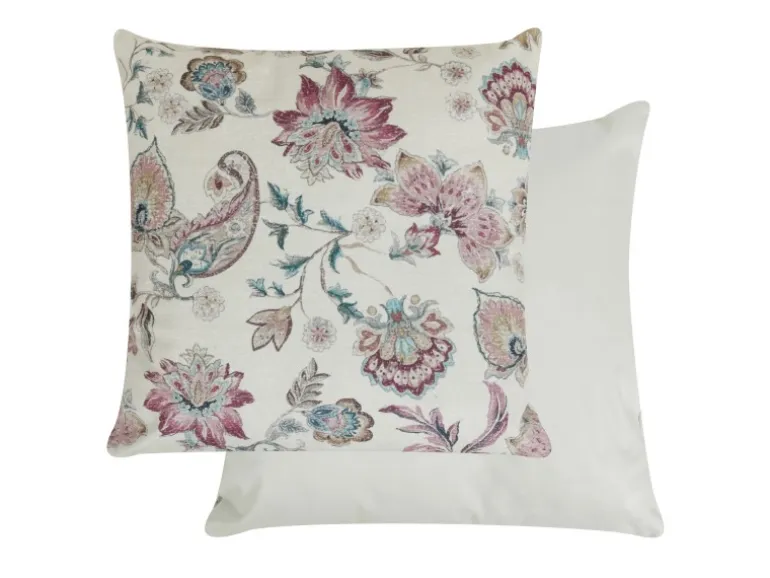 Sehlbach Gefülltes Kissen Paisley Flower 45 cm x 45 cm Rosa