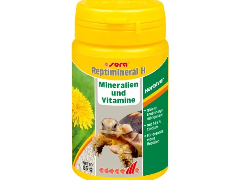Sera Ergänzungs-Reptilienfutter Reptimineral H 100 ml 85 g