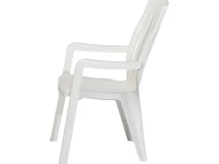 Sieger Stapelsessel Palma Weiß 65 cm x 59 cm x 92 cm
