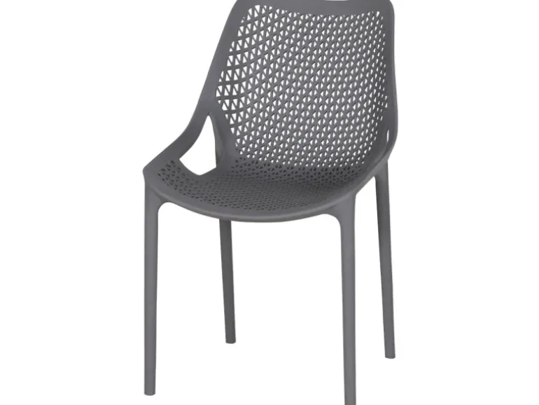 Siena Garden District Stapelsessel 50 cm x 60 cm x 81 cm Grau