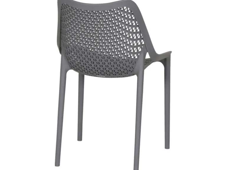 Siena Garden District Stapelsessel 50 cm x 60 cm x 81 cm Grau
